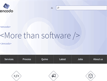 Tablet Screenshot of encodo.com